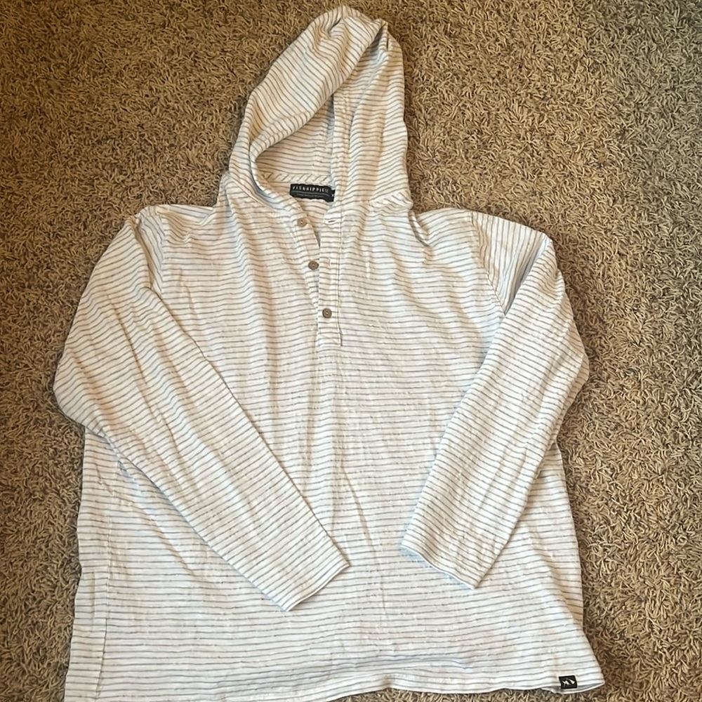 Fish Hippie Co Men’s cotton hoodie